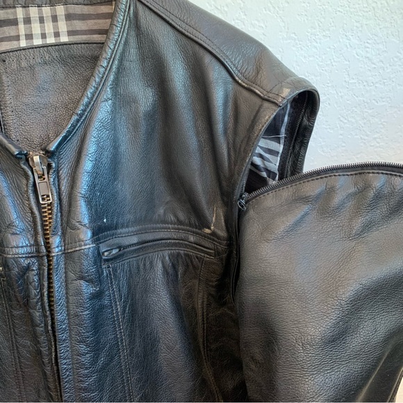 Five Ball Racing Jackets & Coats Five Ball Racing Motorcycle Special Ops Leather Jacket Vest